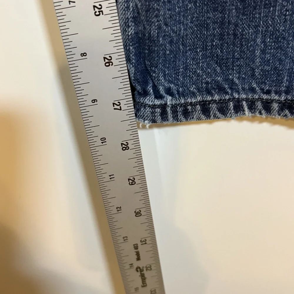 Banana Republic‎ Women's Jeans 32/30 Blue Denim Straight Leg Medium Wash